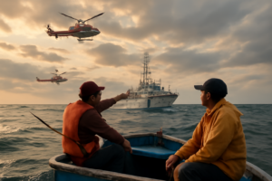 Tìm kiếm 3 ngư dân Việt Nam mất tích sau tai nạn ở Fukui